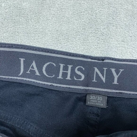 Jachs NY Navy Blue Mens Pants Size 30/30 Cotton Blend Stretch Slim Fit a0977 - Picture 3 of 7